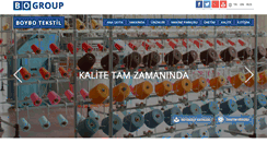 Desktop Screenshot of bogrouptextile.com